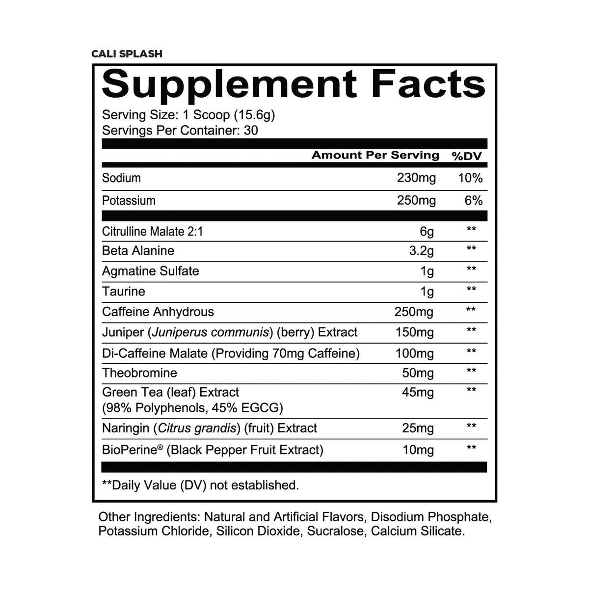 Redcon1 Total War Pre-workout 420 Gm Cali Splash