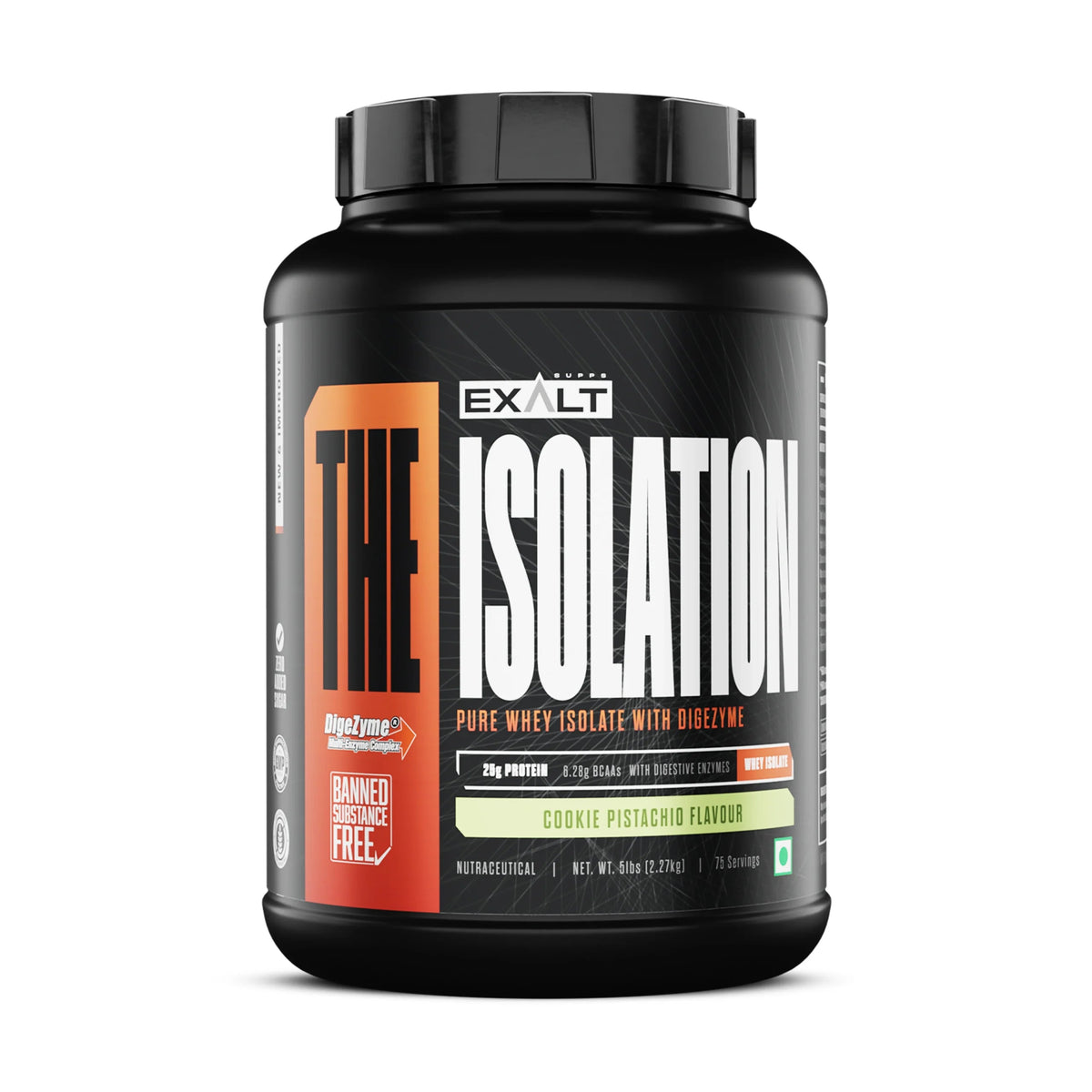 EXALT ISOLATION 2.27 KG COOKIES PISTACHIO