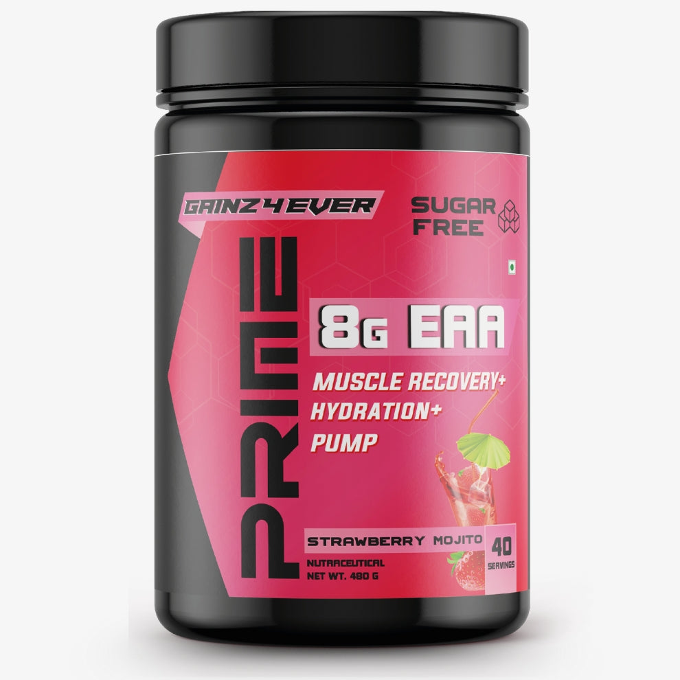 GAINZ4EVER PRIME 8G EAA 480 GM STRAWBERRY MOJITO