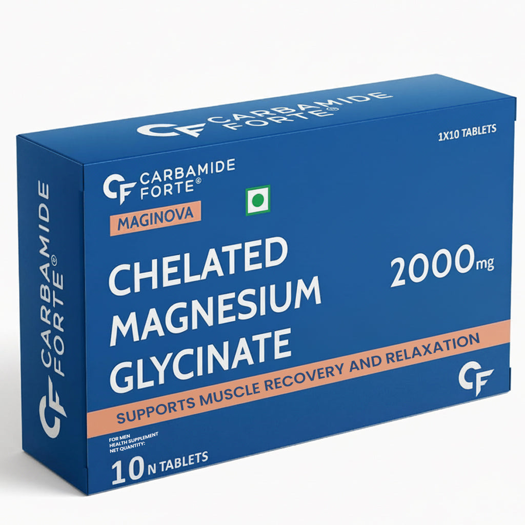 CARBAMIDE FORTE MAGINOVA CHELATED MAGNESIUM GLYCINATE 2000 MG 10 TABLETS