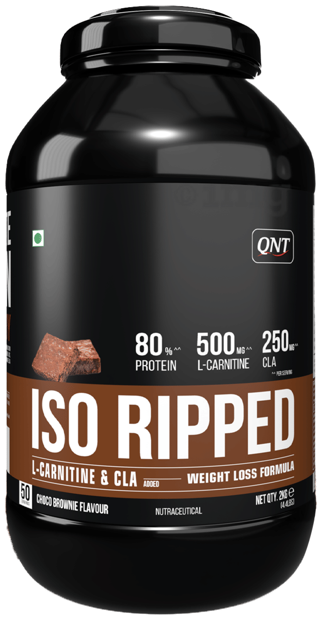 QNT Iso Ripped 2 Kg Choco Brownie - front