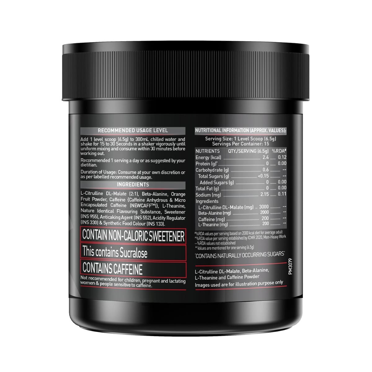 Muscleblaze Pre-Workout 200 Xtreme 100 Gm Berry Bolt