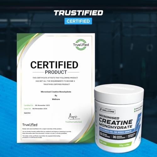 WELLCORE CREATINE MONOHYDRATE 122 GM KIWI KICK