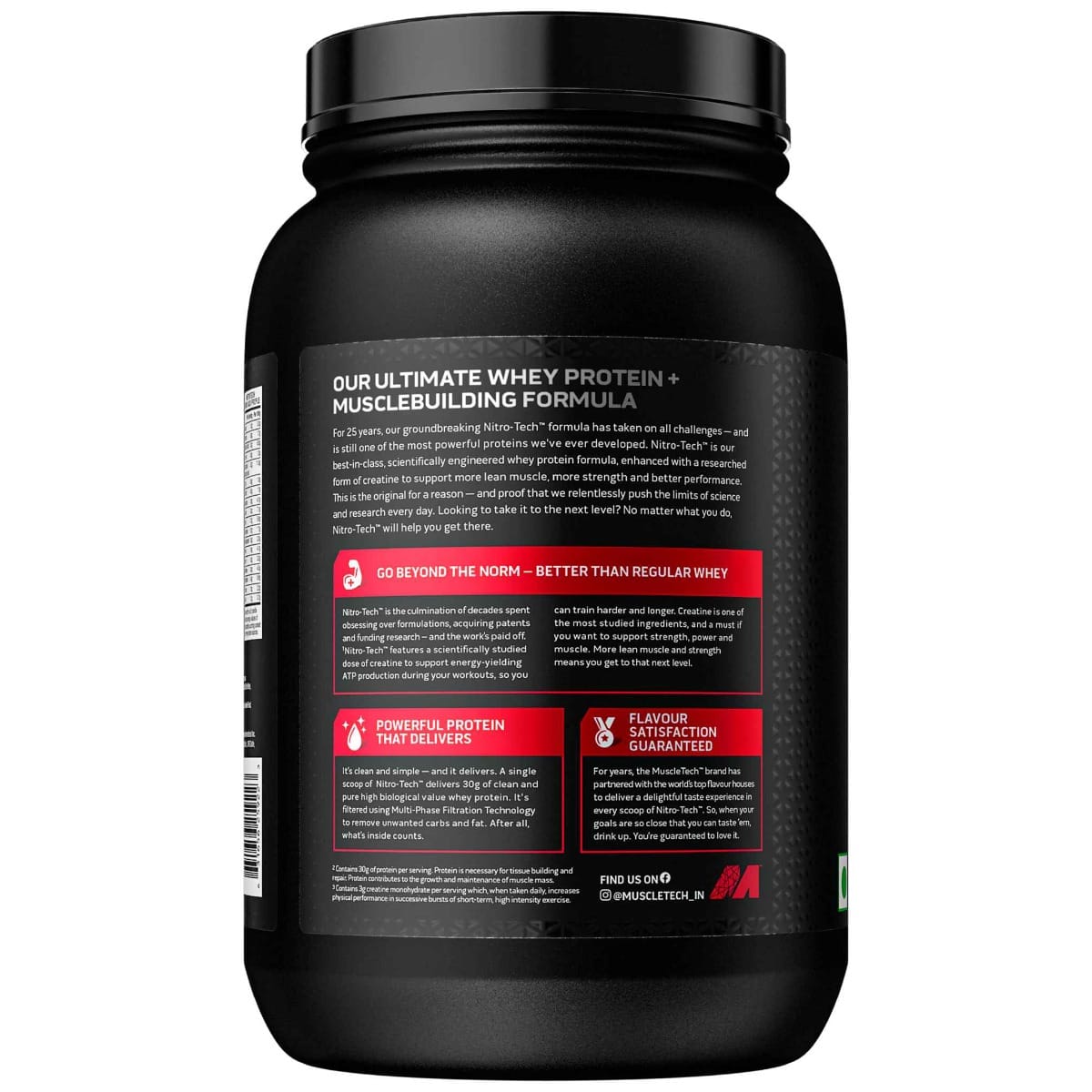 Muscletech Nitrotech Whey 907 Gm Cookies & Cream
