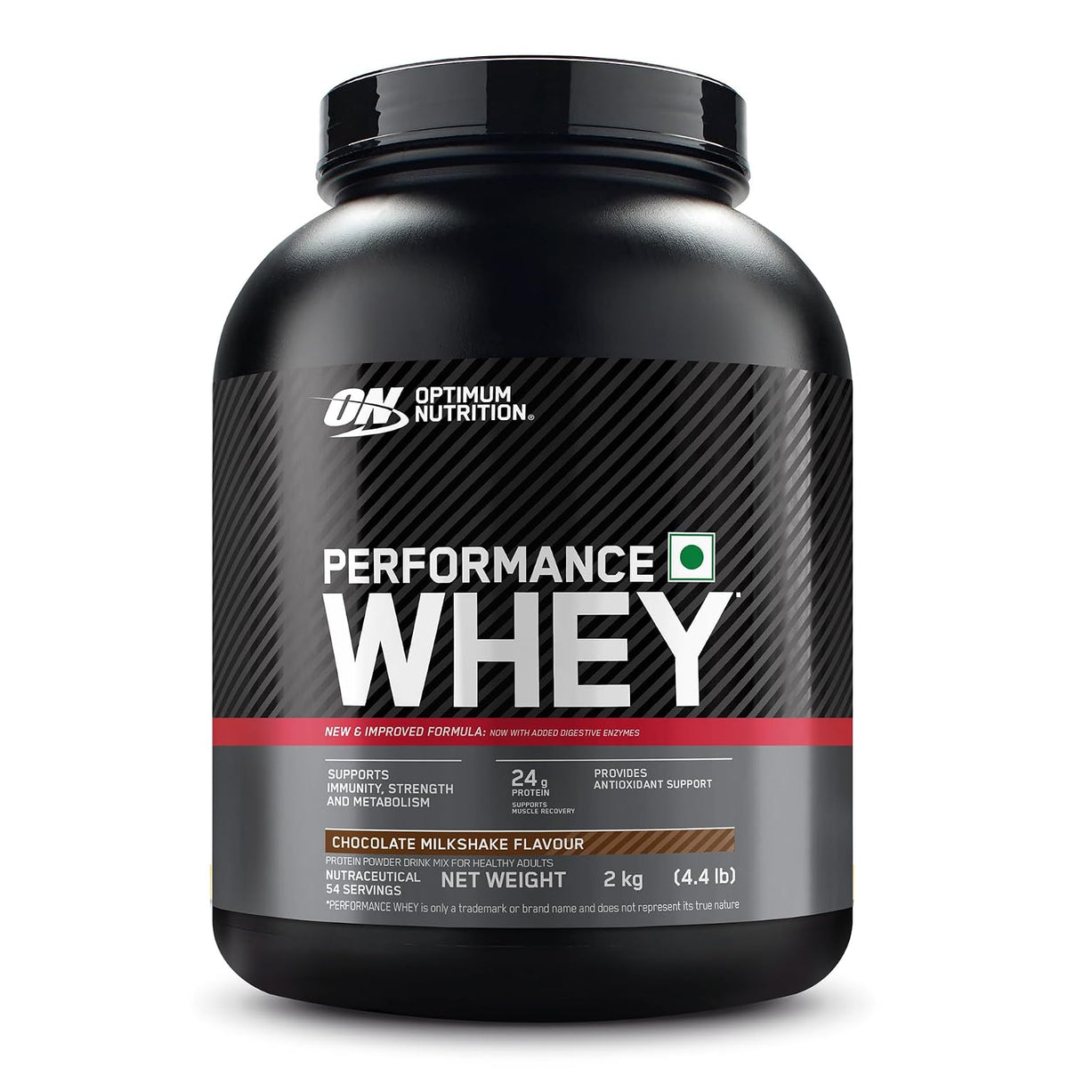 OPTIMUM NUTRITION PERFORMANCE WHEY 2 KG CHOCOLATE MILKSHAKE
