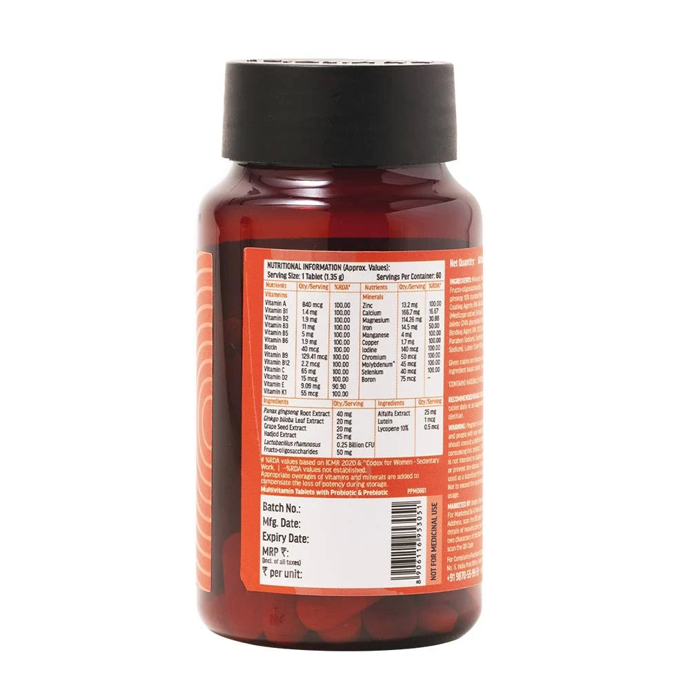 HK VITALS MULTIVITAMIN + PROBIOTICS 60 TABLETS