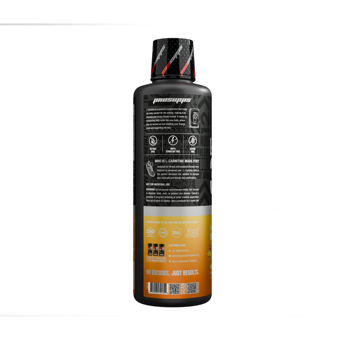PROSUPPS L-CARNITINE 3000 MG 450 ML MANGO PINEAPPLE