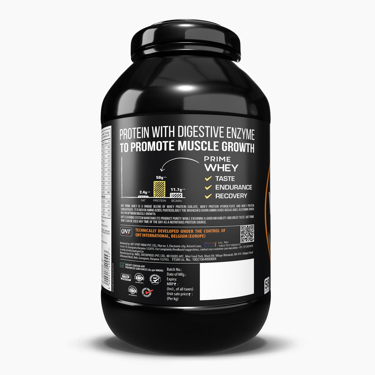 QNT PRIME WHEY 2 KG COFFEE