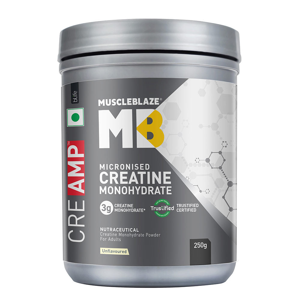 Muscleblaze Creamp Creatine 250 Gm Unflavoured - Front