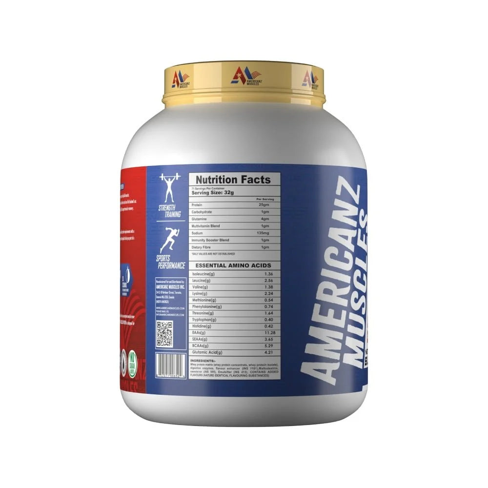 AMERICANZ MUSCLES PROFESSIONAL LEAN MASS 2.7 KG COOKIES & CREAM
