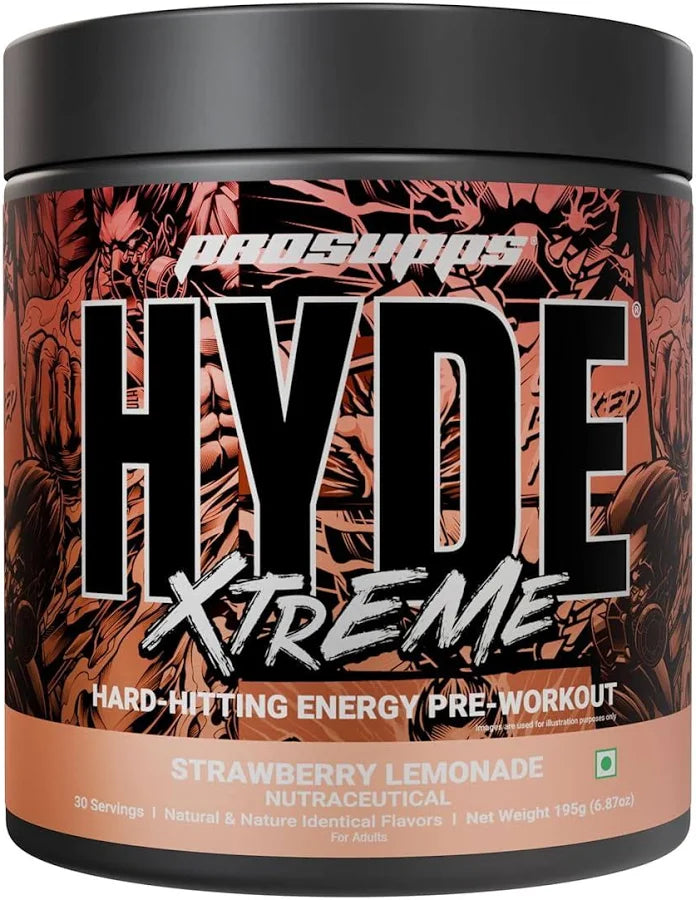 PROSUPPS HYDE XTREME 195 GM STRAWBERRY LEMONADE