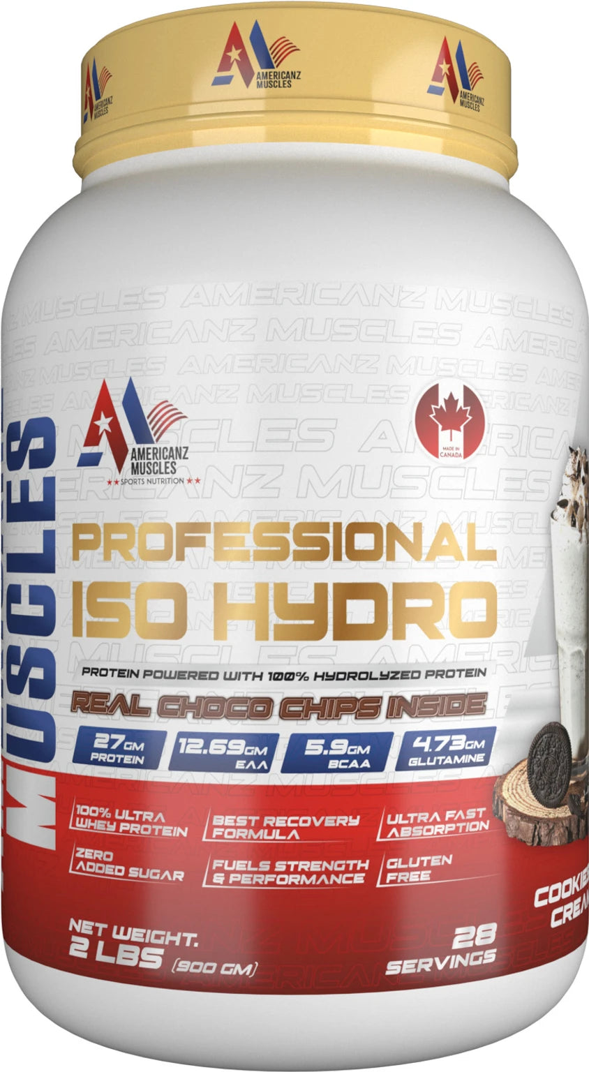 AMERICANZ MUSCLES PROFESSIONAL PROTEIN 900 GM TRIPLE CHOCOLATE