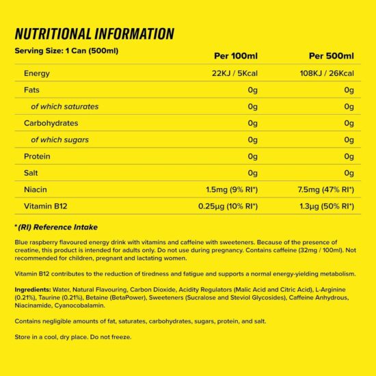 C4 Performance Energy Drink Cosmic Rainbow 500ml