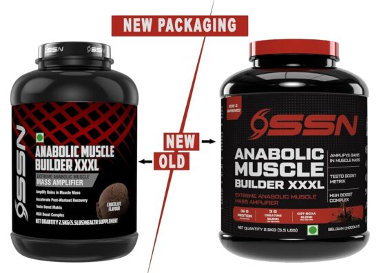 Version 1.0.0 SSN Mass Gainer X-Series Anabolic 2.5kg Chocolate