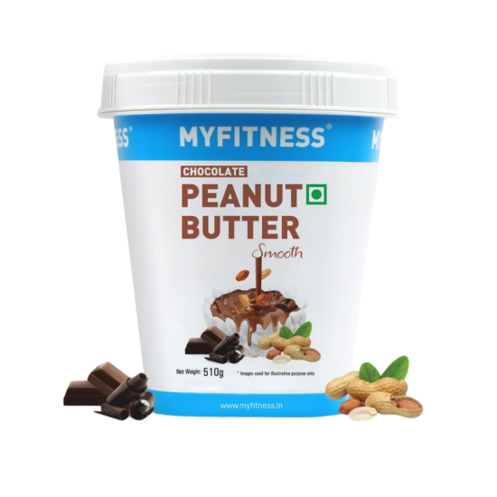 Brown Modern New Product Instagram Post (23) MyFitness Peanut Butter 510gm Chocolate Smooth