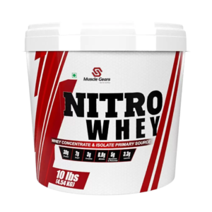 Muscle Gears Nitro Whey 10 Lbs Chocolate