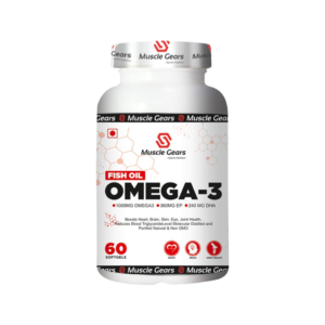 Muscle Gears Fish Oil Omega 3 1000Mg 60 Caps